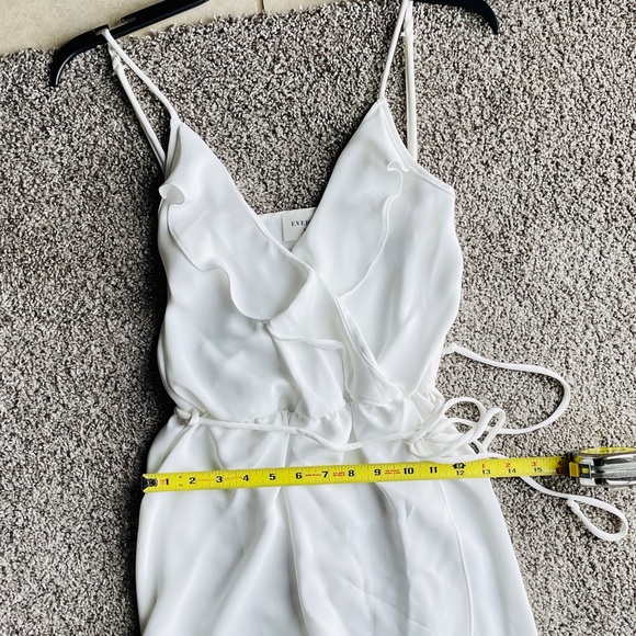 ⬇️ Everly White Flowy Dress NWOT - Picture 9 of 12